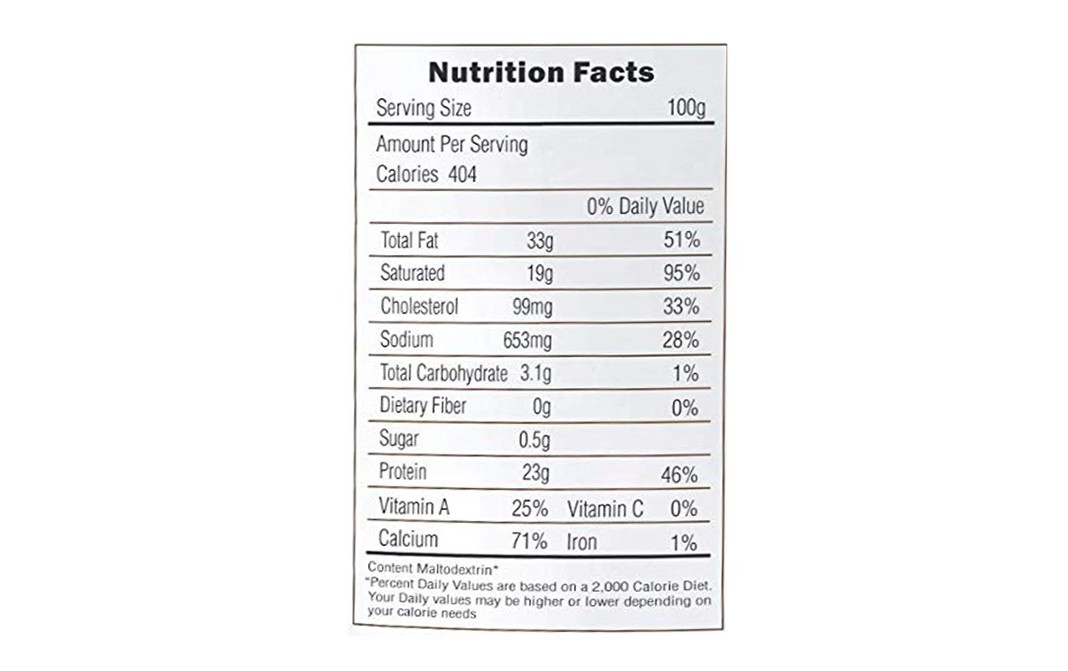 Nature's Gift Cheddar Cheese Powder    Pack  100 grams